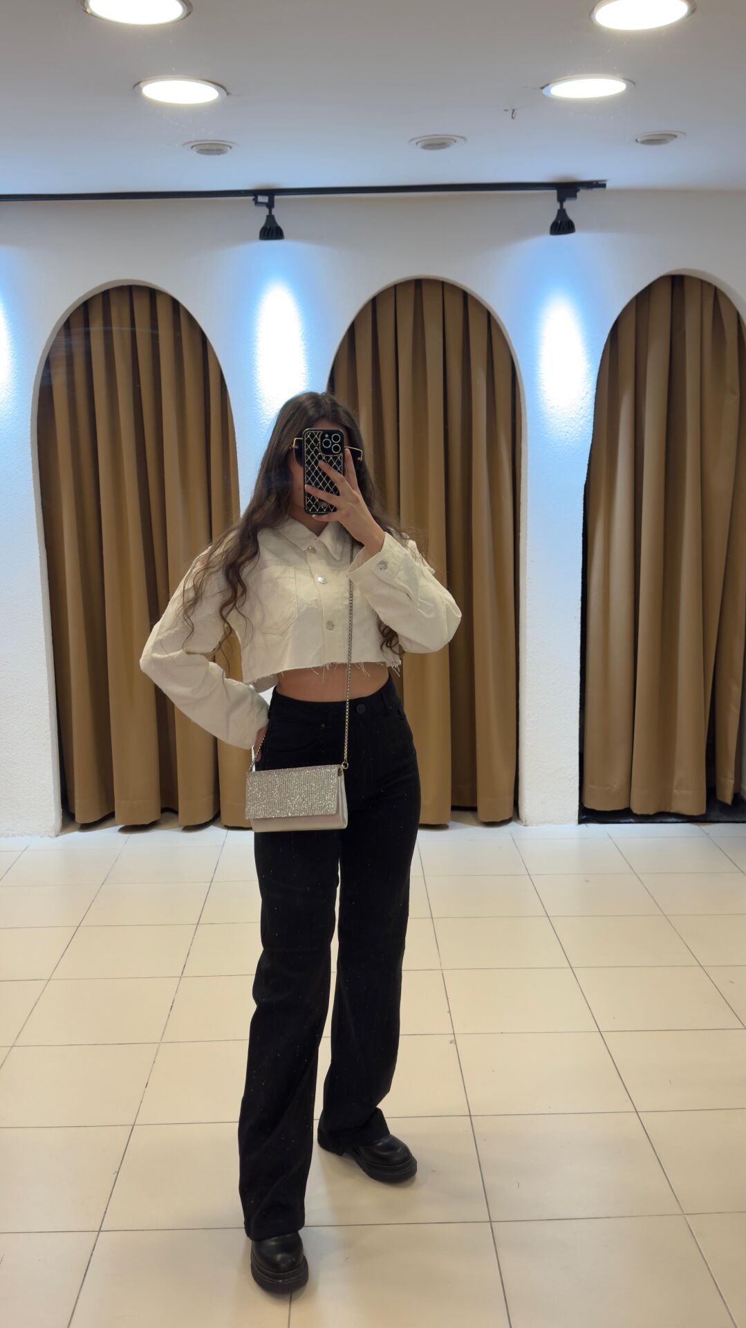 KISA BEYAZ KOT CEKET