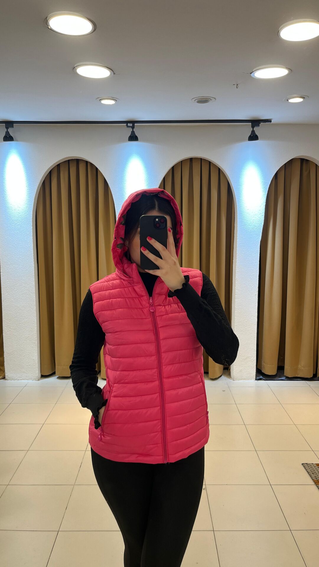 FUŞYA ÇİFT TARAFLI KAZ TÜYÜ YELEK