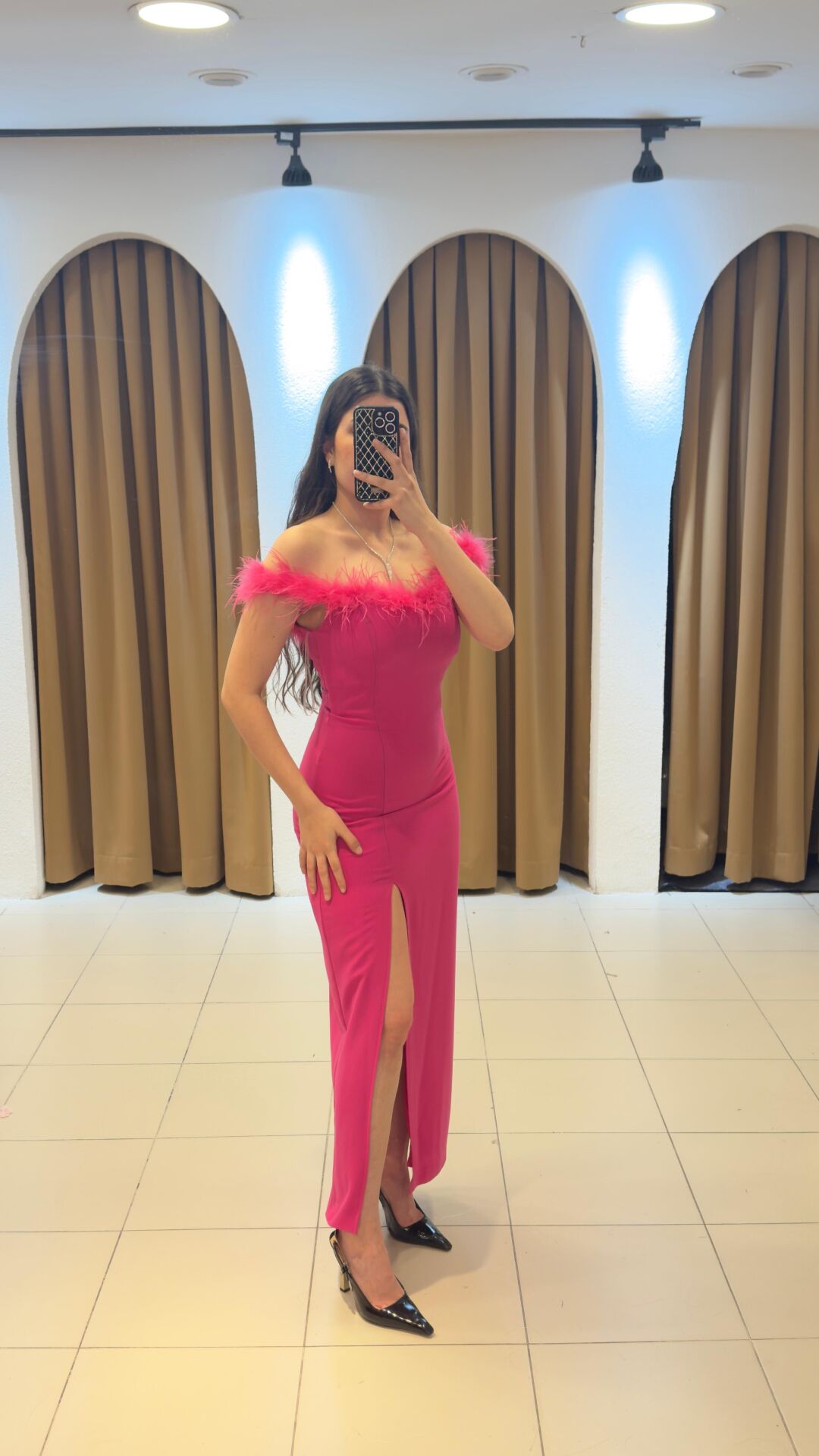 FUŞYA YIRTMAÇLI ABİYE