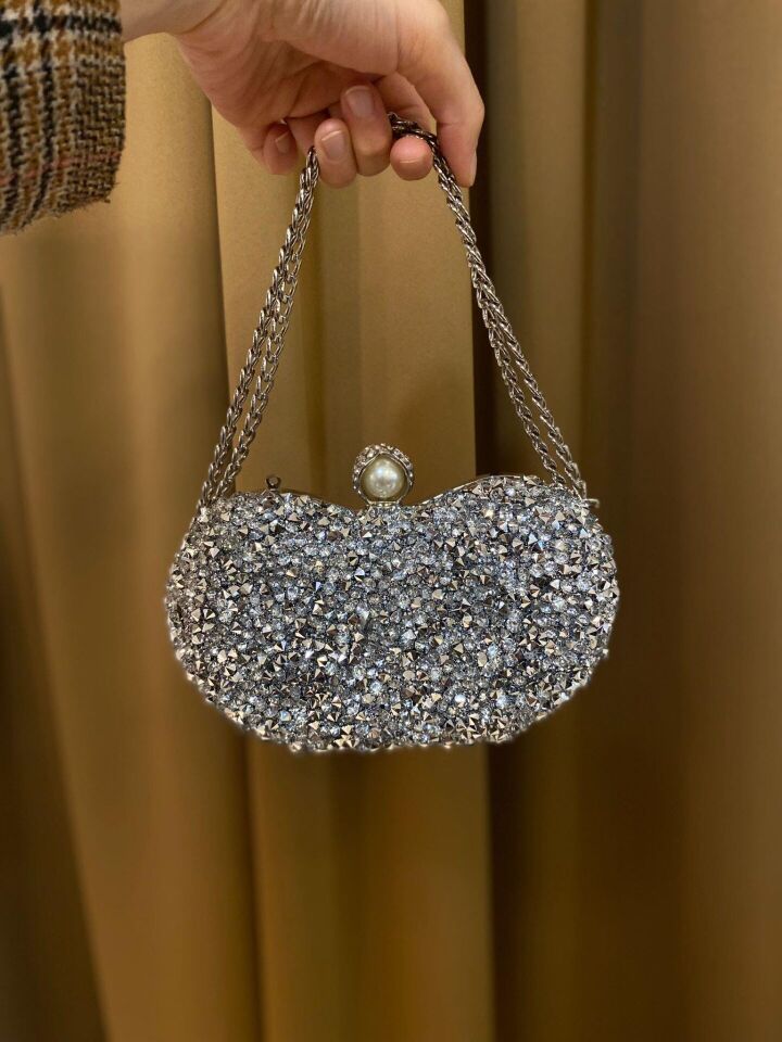 GRİ GÜMÜŞ ÇANTA