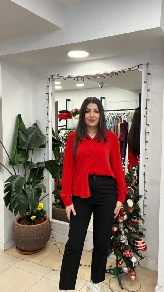 SİYAH KUMAŞ PANTOLON 42