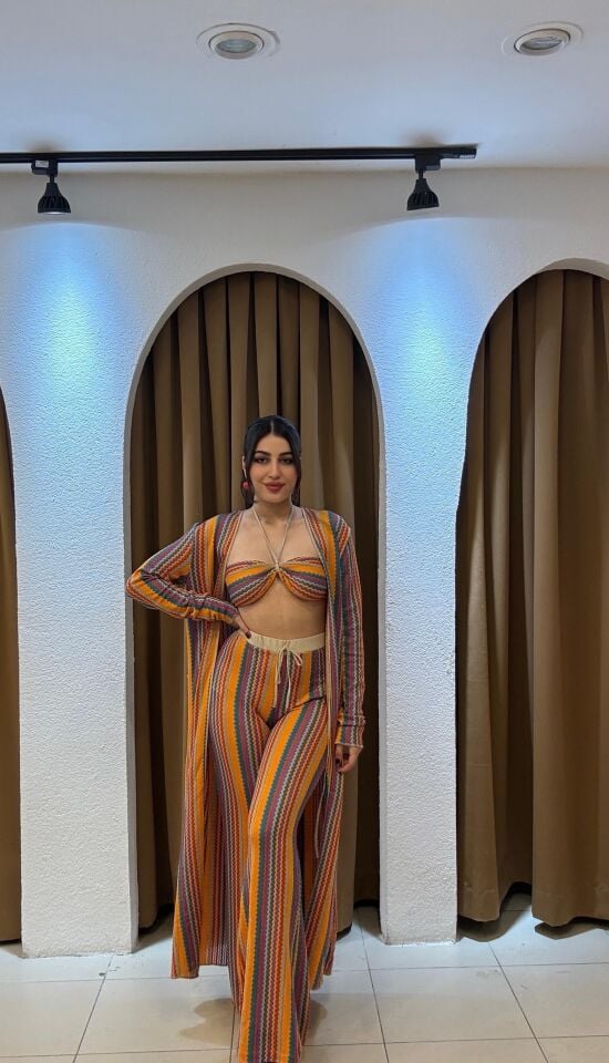 MULTİ COLOUR KİMONO