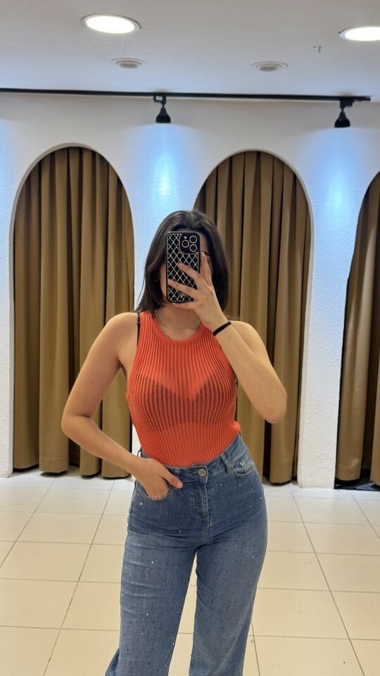 NAR ÇİÇEĞİ TRİKO ATLET