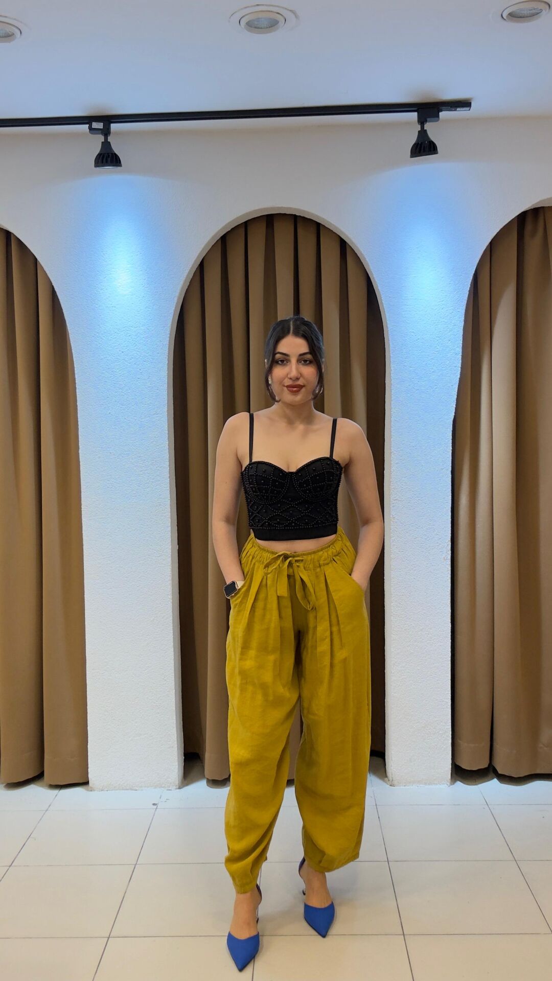 HARDAL SARISI SALAŞ PANTOLON