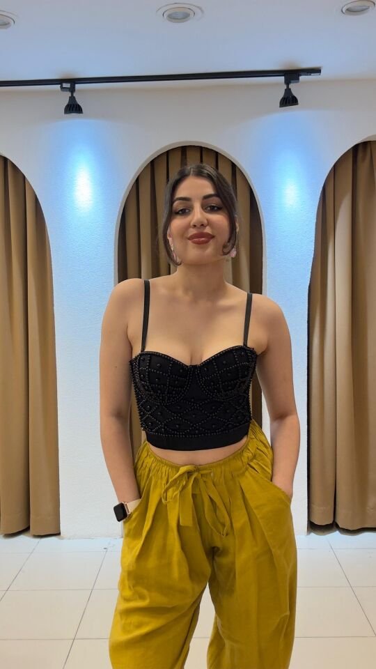HARDAL SARISI SALAŞ PANTOLON HARDAL - S