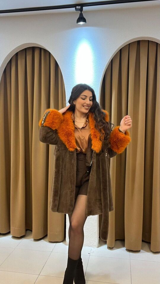 KAHVERENGİ İTHAL KÜRK