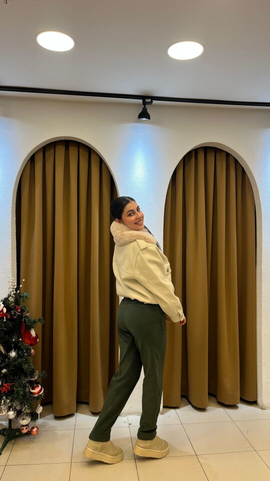 PELUŞ KREM KISA KAŞE