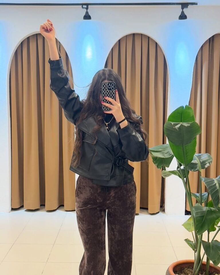 SİYAH DERİ CEKET 38