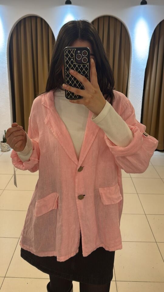 TOZ PEMBE GÖMLEK