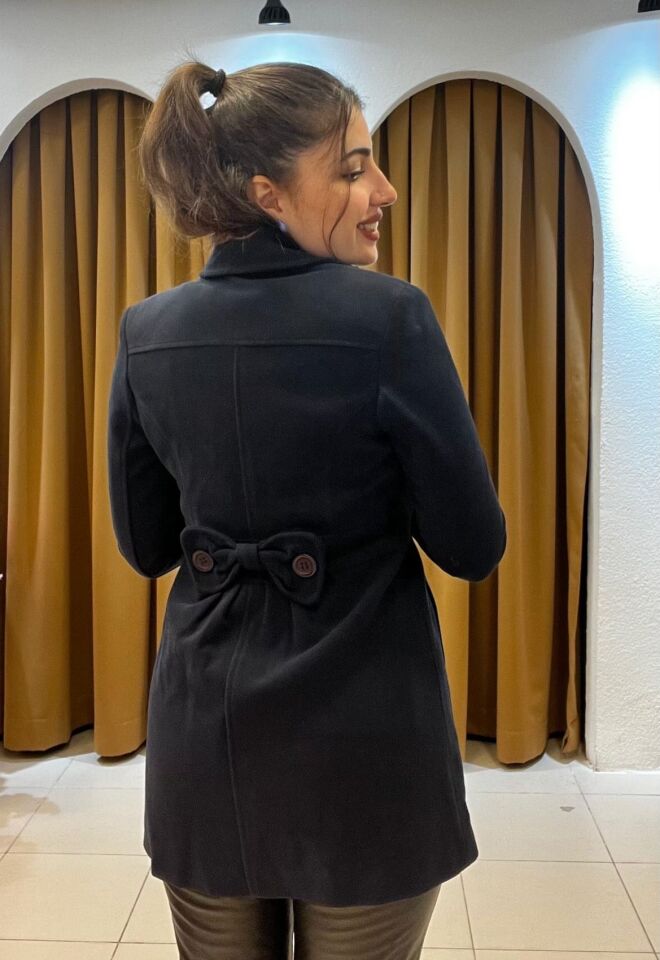 LACİVERT ARKASI FİYONKLU MONT