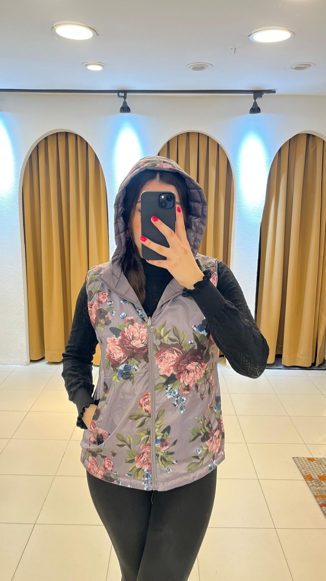 FÜME ÇİFT TARAFLI KAZ TÜYÜ YELEK