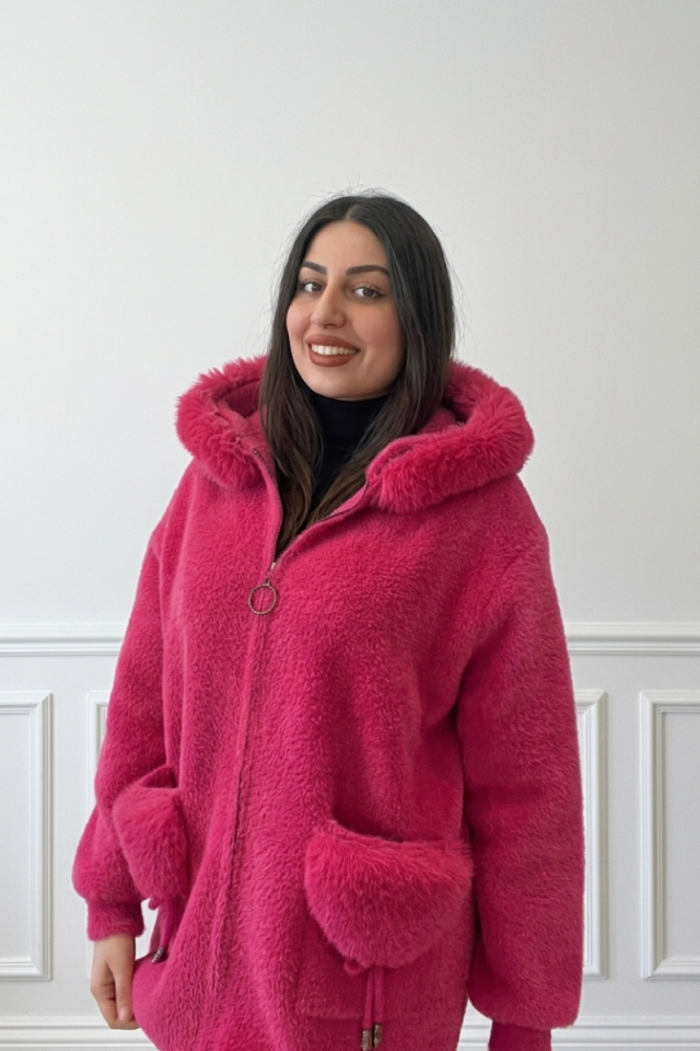 PEMBE ANGORA KÜRK Standart