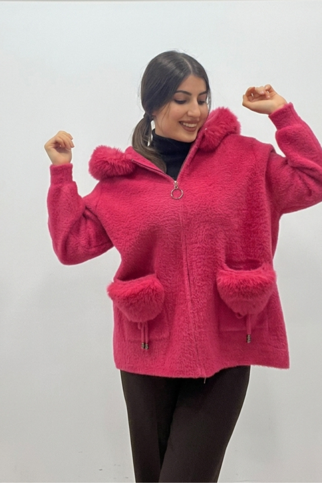 PEMBE ANGORA KÜRK Standart