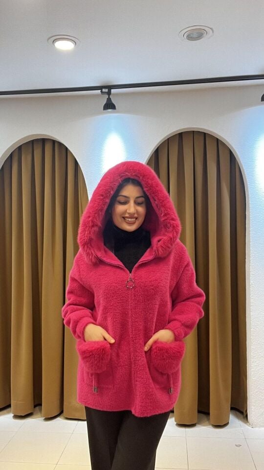 PEMBE ANGORA KÜRK Standart