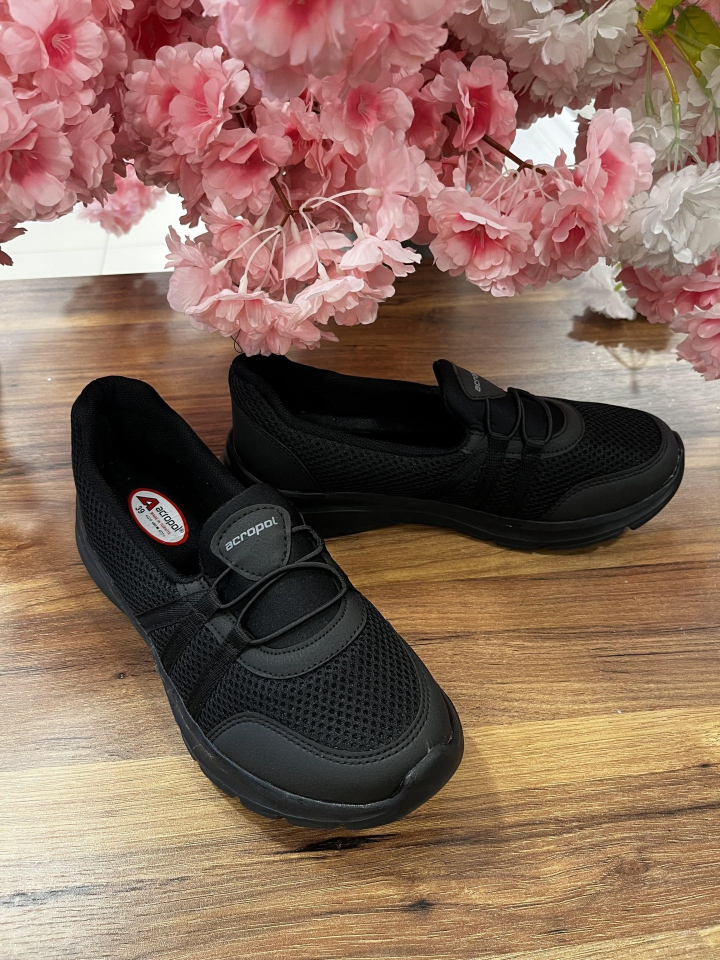 SİYAH SPOR AYAKKABI SİYAH - 39