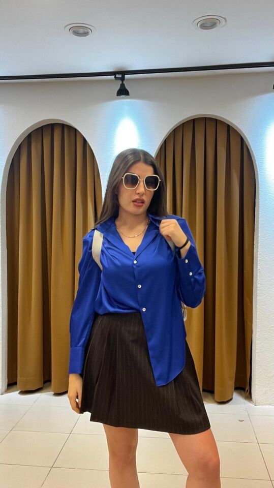 SİYAH PİLELİ ETEK