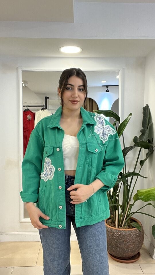 YEŞiL TASARIM KOT CEKET