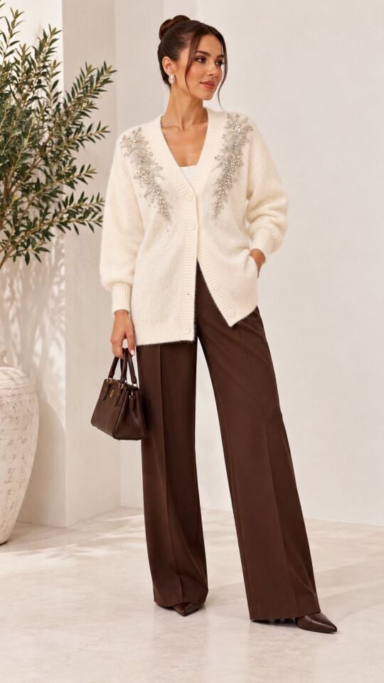 İthal Angora Hırka