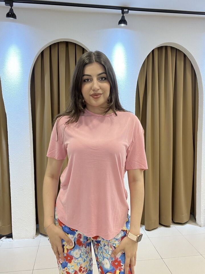 KISA KOLLU T-SHİRT