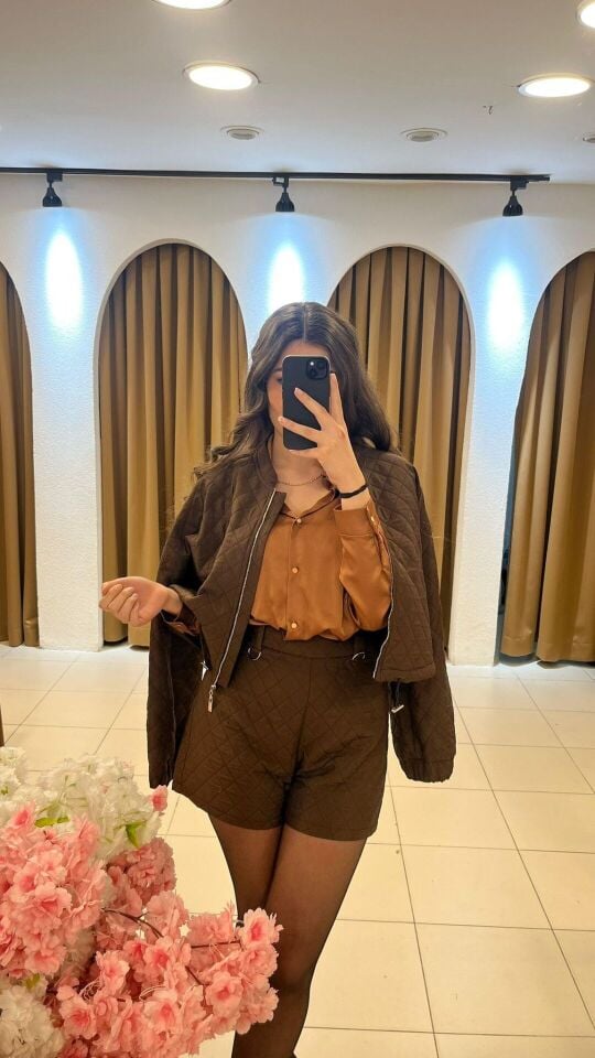 KAHVERENGİ ŞORT 40