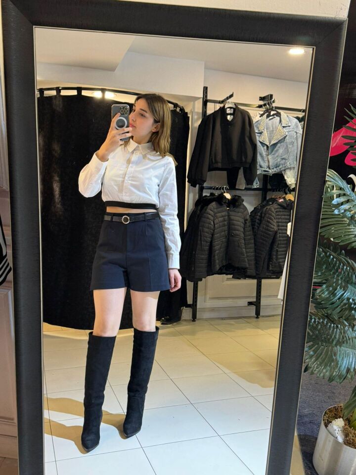 SİYAH SÜET ÇİZME SİYAH - 36