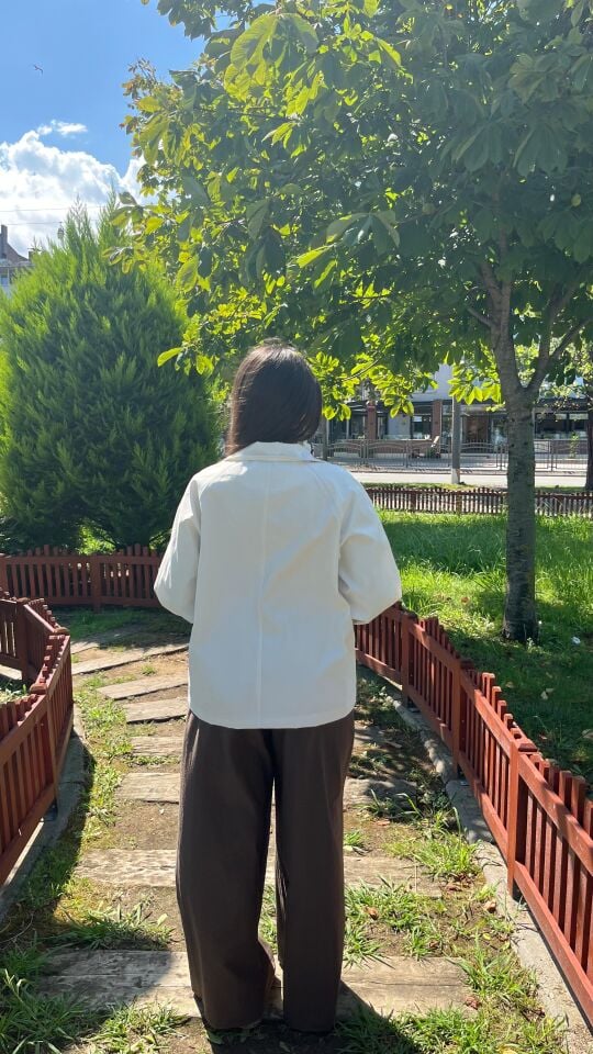 EKRU KISA TRENÇ