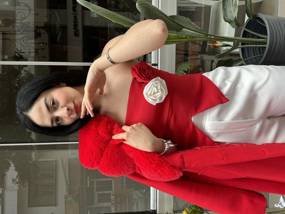 KIRMIZI  STRAPLEZ BÜSTİYER L - Kırmızı