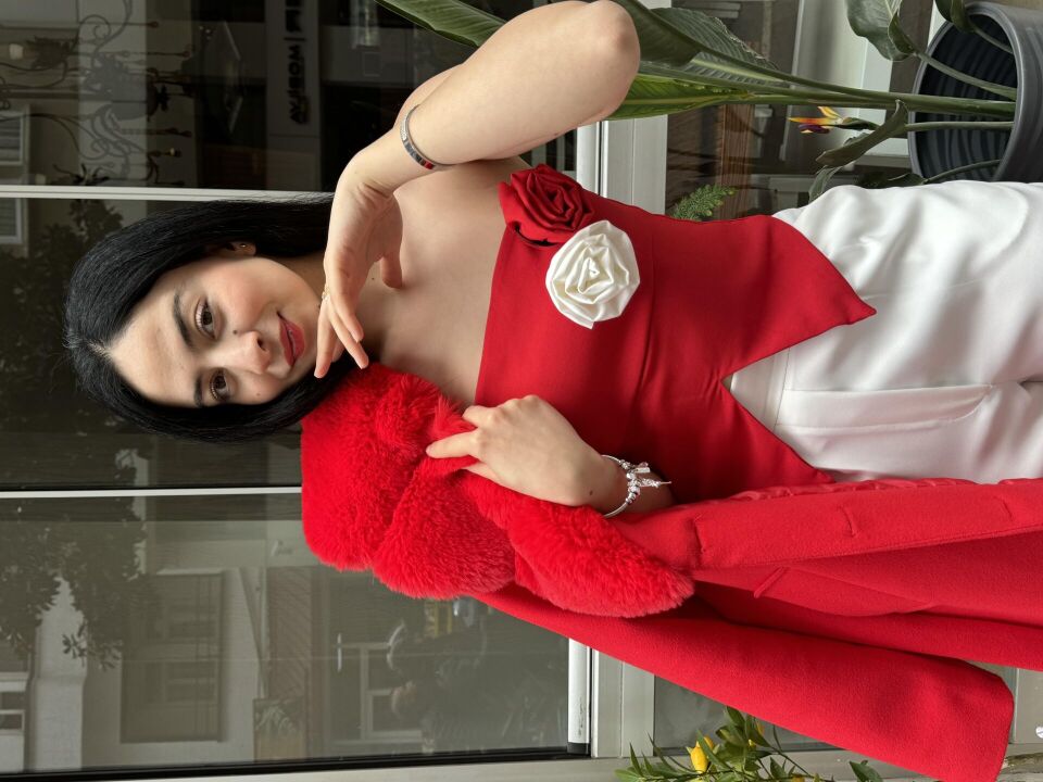 KIRMIZI  STRAPLEZ BÜSTİYER L - Kırmızı