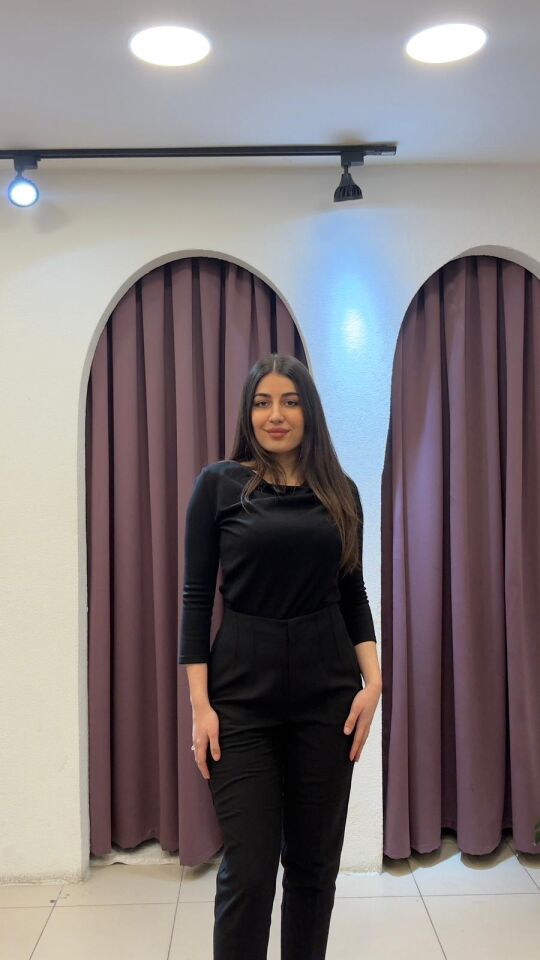 SİYAH ZARA MODEL KUMAŞ PANTOLON SİYAH - 50