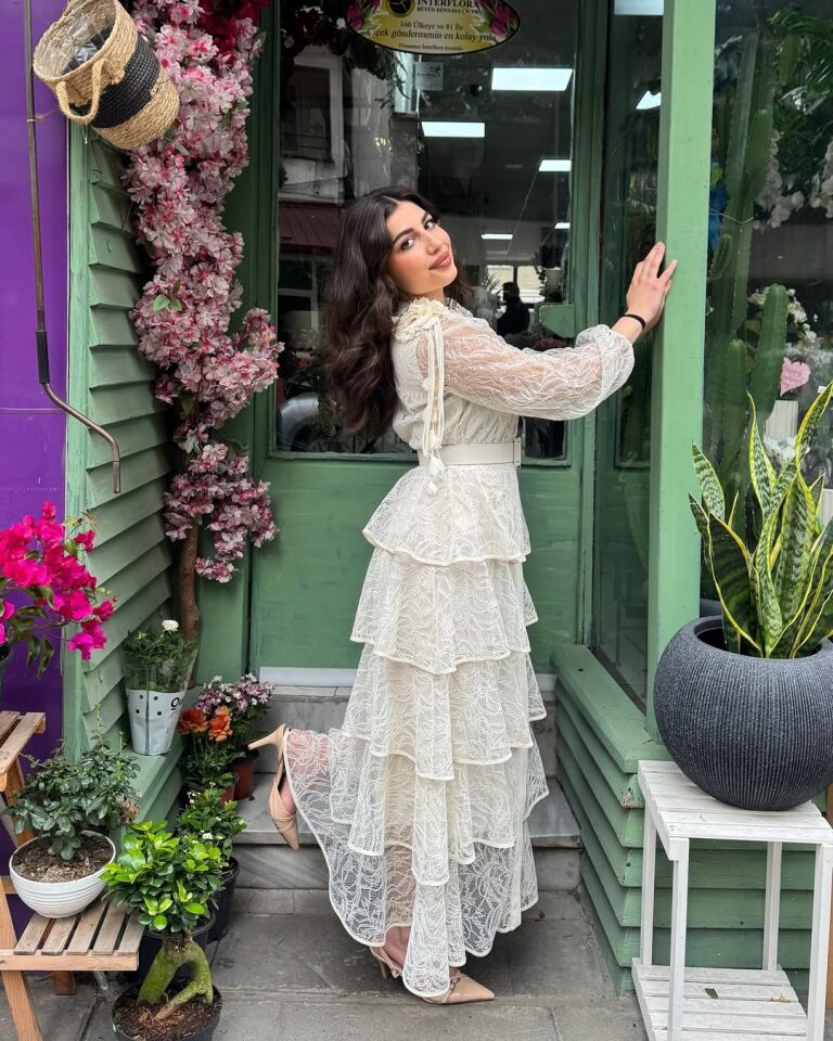 EKRU ÖZEL TASARIM İTALYAN ELBİSE