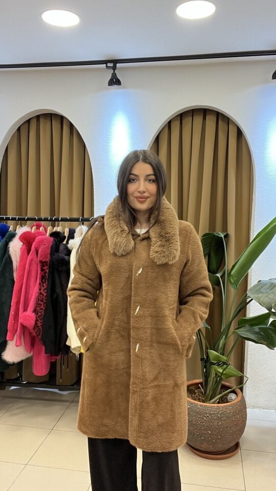 KAHVERENGİ ANGORA KÜRK