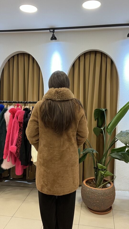 KAHVERENGİ ANGORA KÜRK