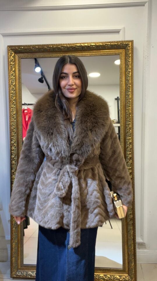 KAHVERENGİ İTHAL KÜRK