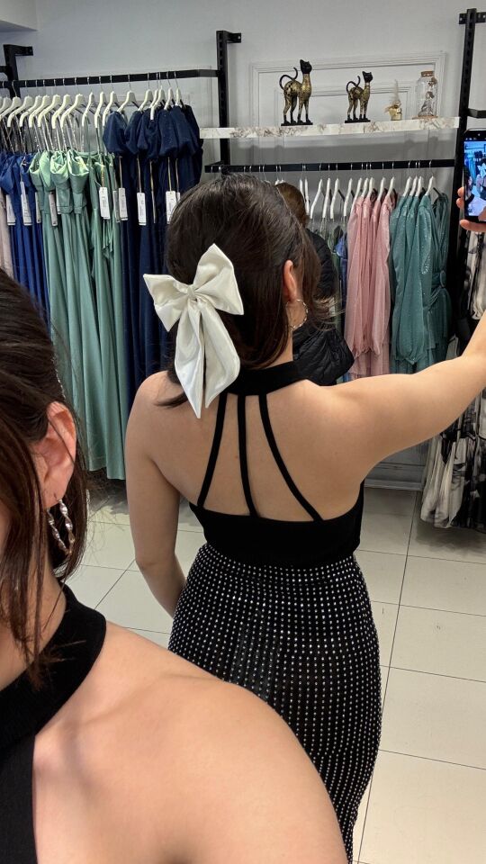 SİYAH SIRT DETAY CROP