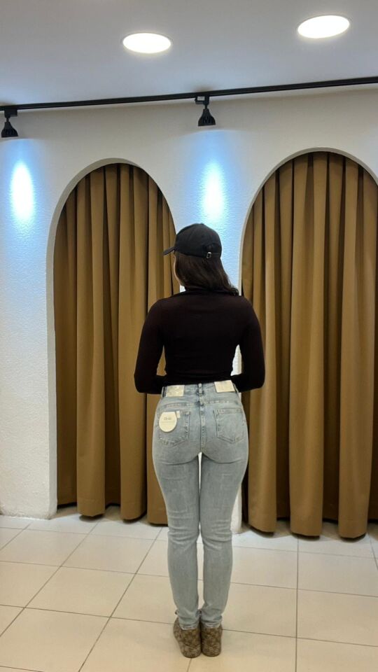 MAVİ KOT JEANS PANTOLON