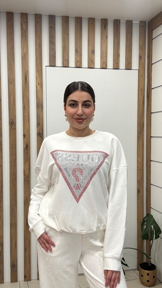 BEYAZ TAŞLI SWEAT 44