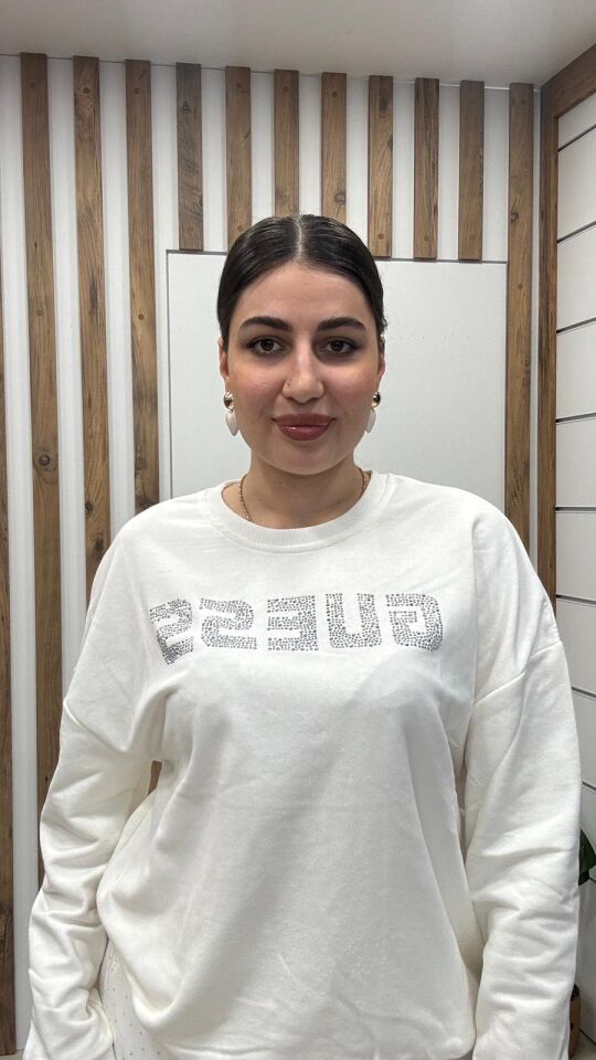 BEYAZ TAŞLI SWEAT 44