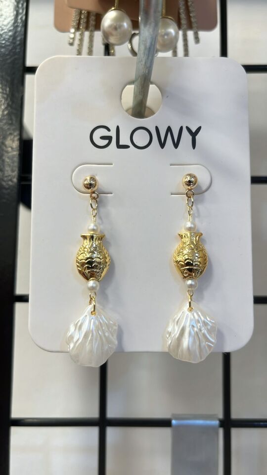 DENİZ KABUĞU ÇELİK KÜPE ÇELİK