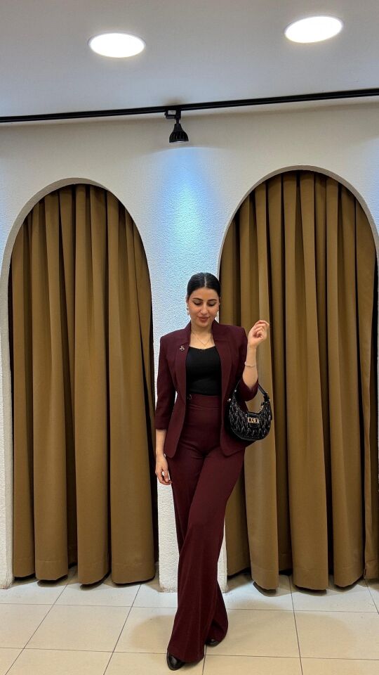 BORDO PALAZZO PANTOLON XL