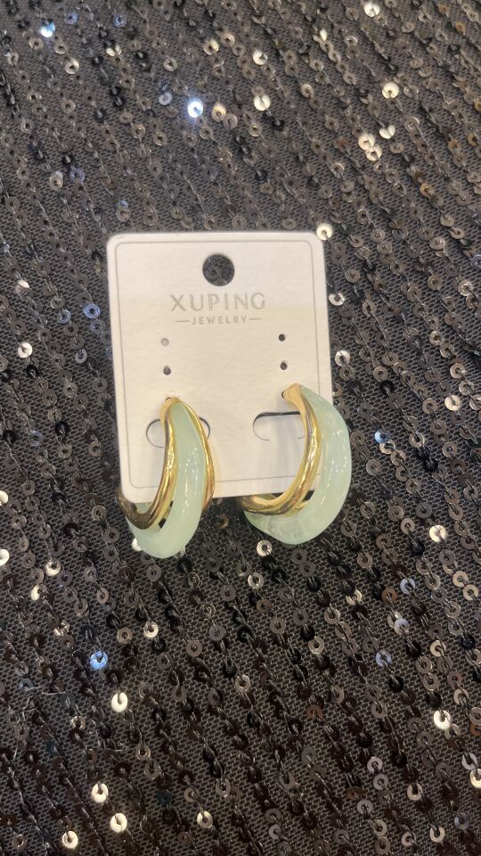 BUZ MAVİSİ ÇELİK KÜPE