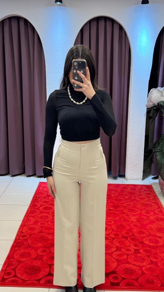 TAŞ MODEL ZARA KUMAŞ PANTOLON 40