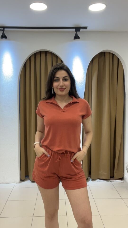 TEREKOTA ŞORTLU TAKIM