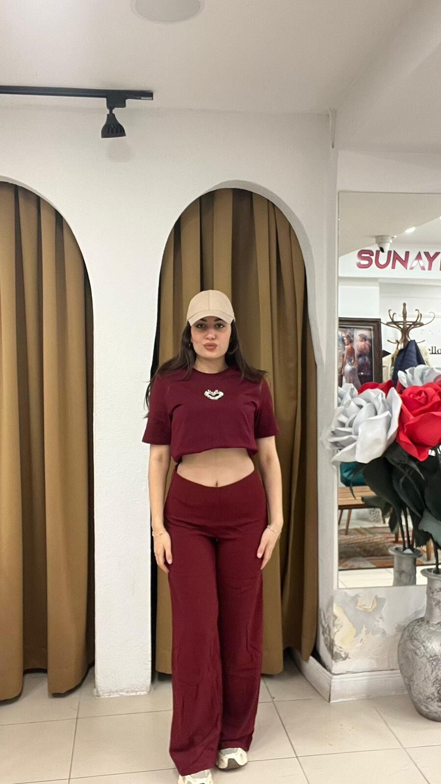 BORDO KESİM RAHAT PANTOLON