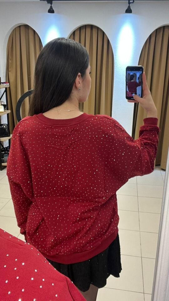 KİREMİT YUVARLAK YAKA SWEAT