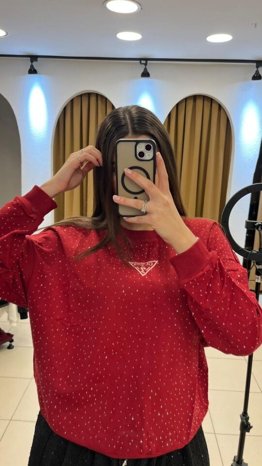 KİREMİT YUVARLAK YAKA SWEAT