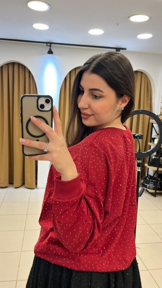 KİREMİT YUVARLAK YAKA SWEAT