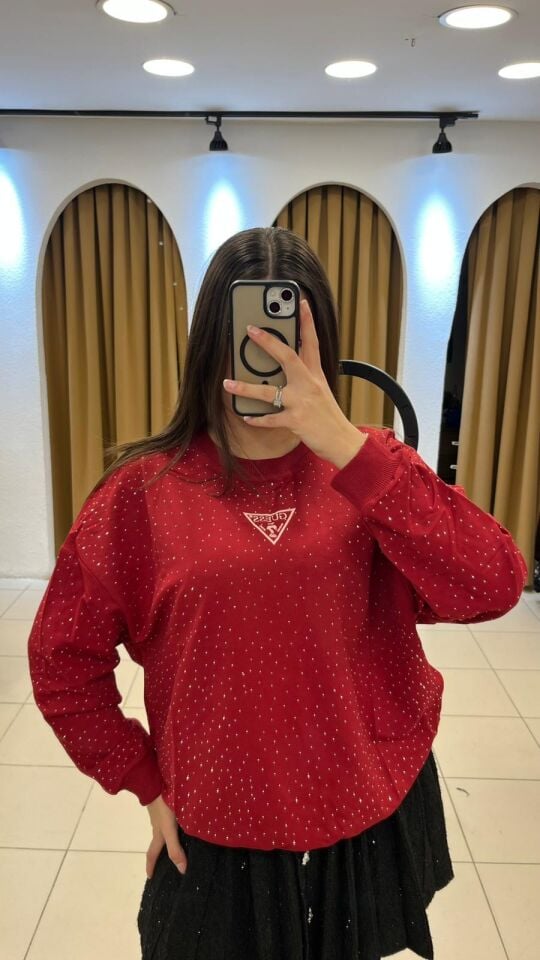 KİREMİT YUVARLAK YAKA SWEAT